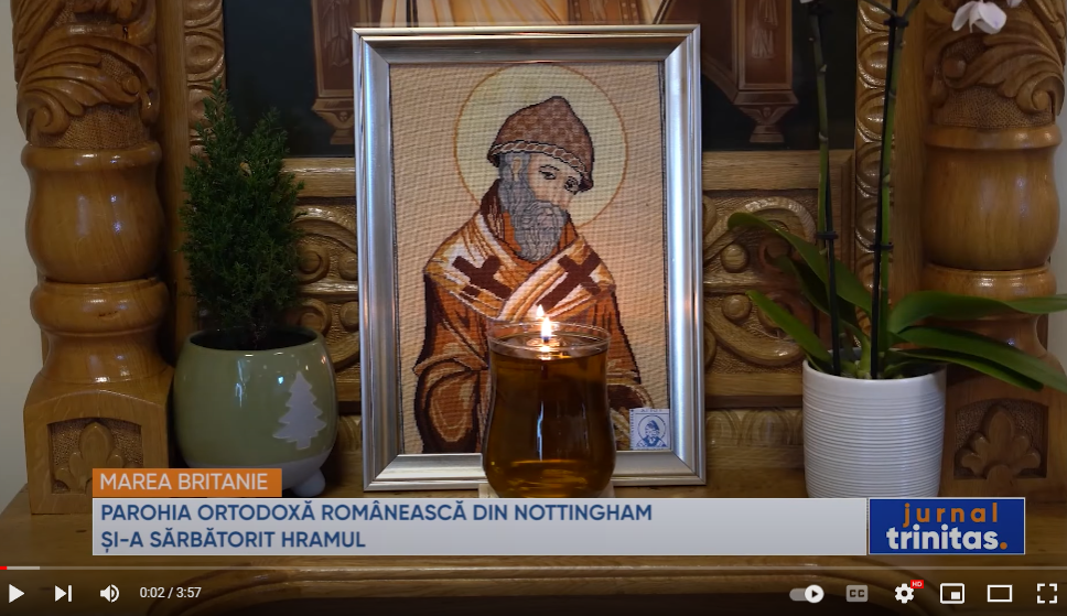 The Romanian Orthodox Parish in Nottingham celebrated its Patron Saint